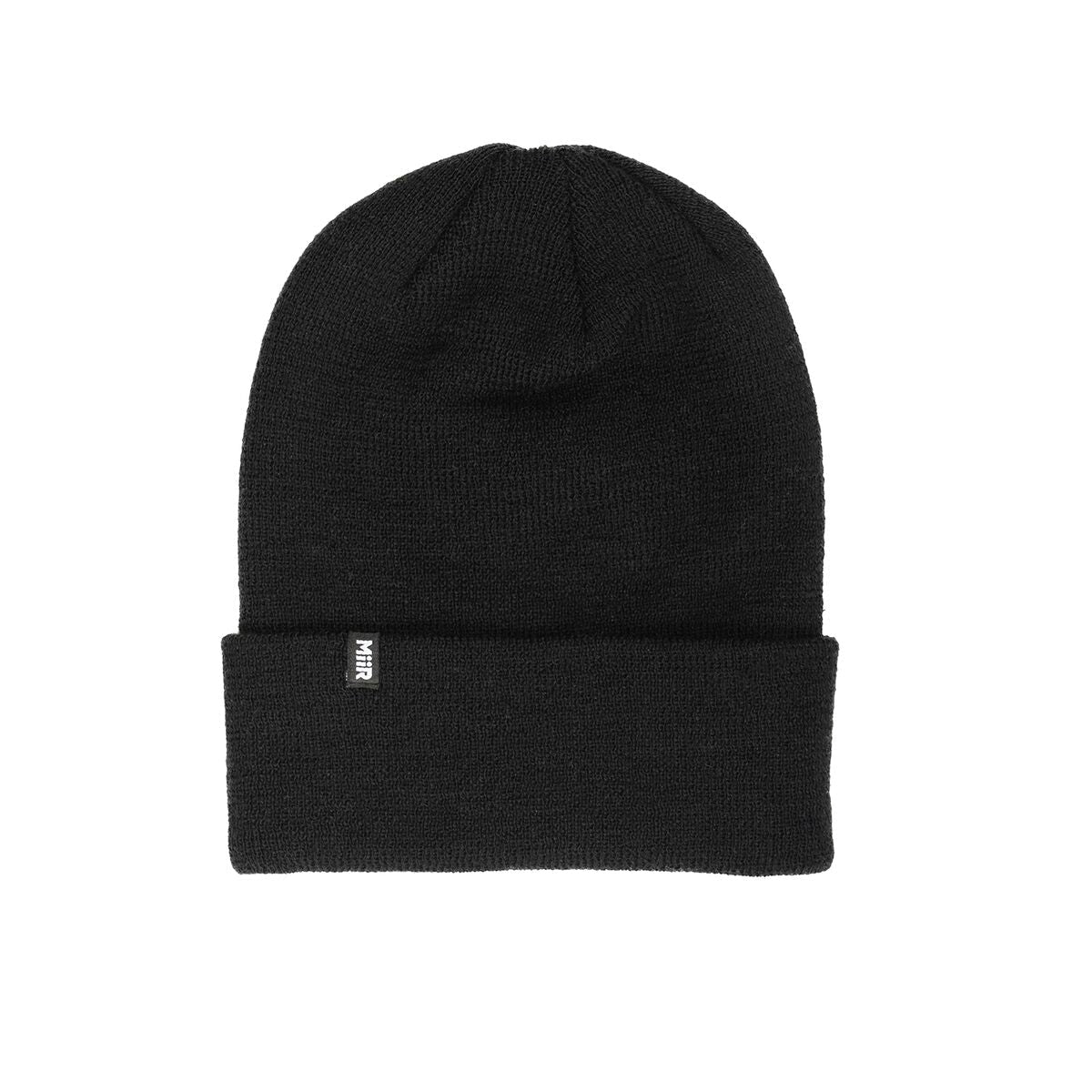 recycled-poly-fine-knit-beanie-t6 Web_PDP-RecycledPolyFineKnitBeanie_Studio_Front_Black.jpg